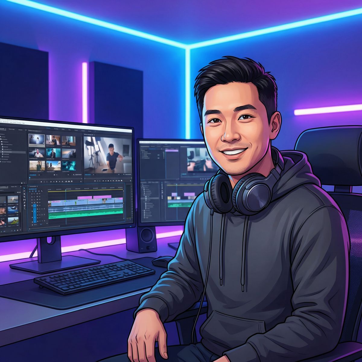 抖音揭秘剪辑师王浩然