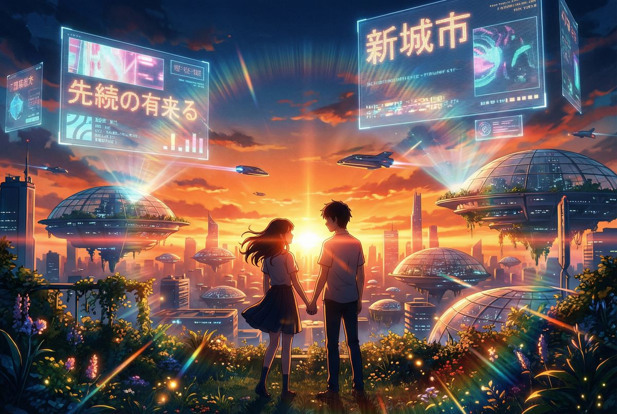 抖音揭秘未来都市视频