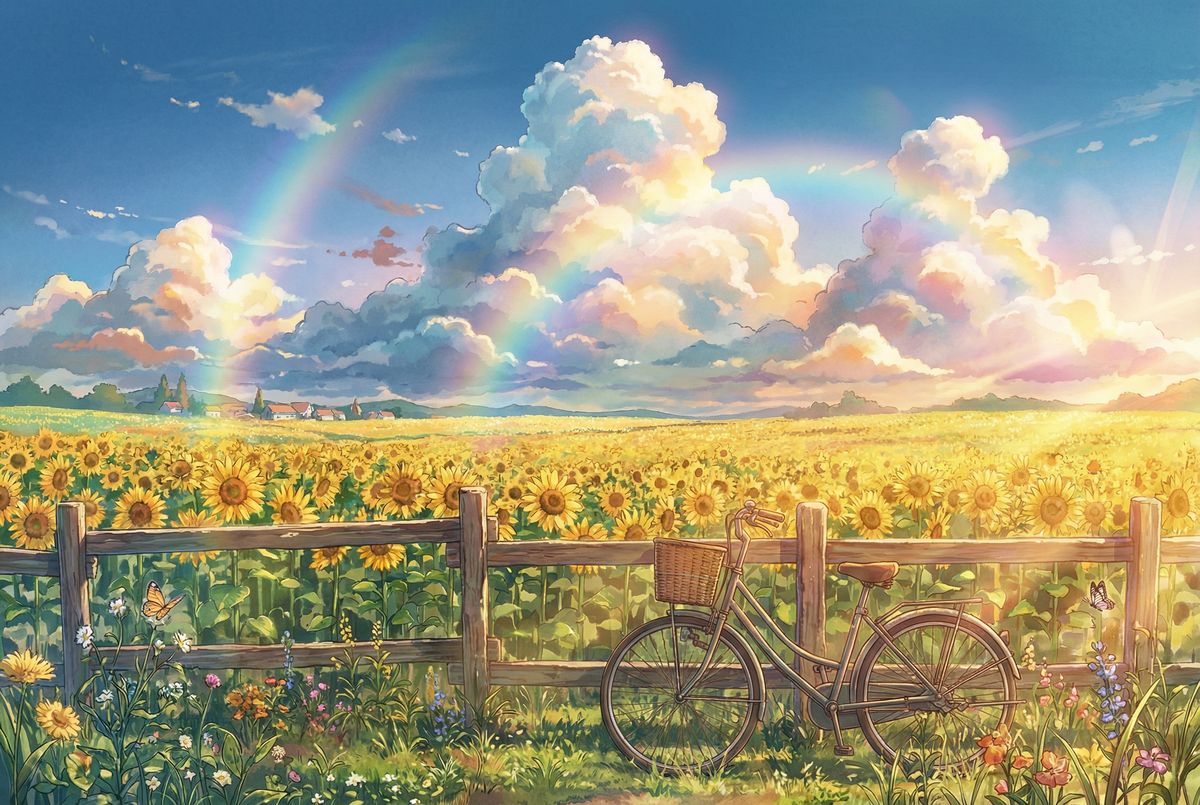 抖音揭秘向日葵田园视频