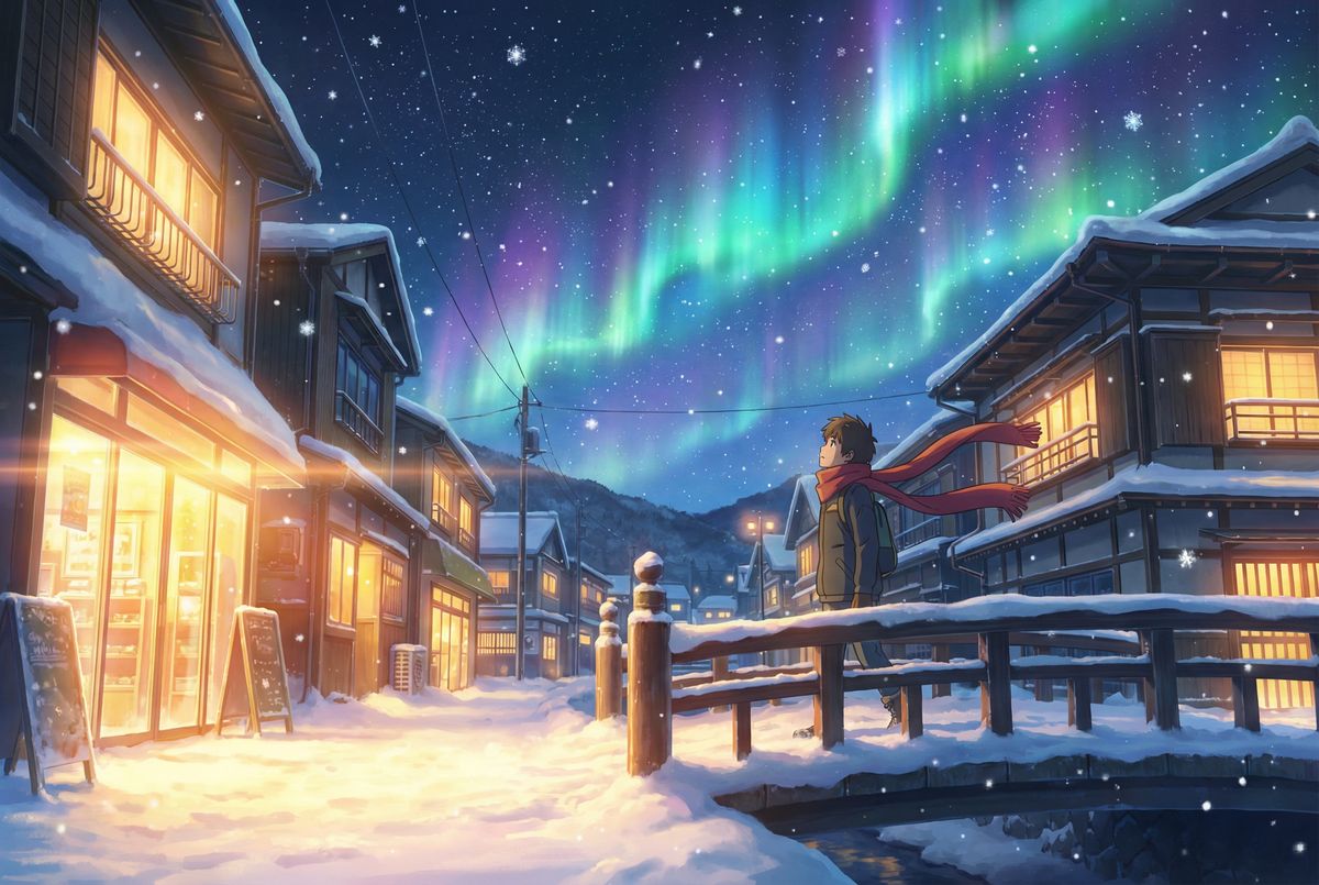 抖音揭秘冬日雪景视频